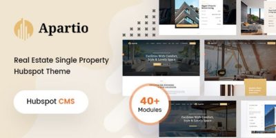 Apartio - Single Property  HubSpot theme by template_path
