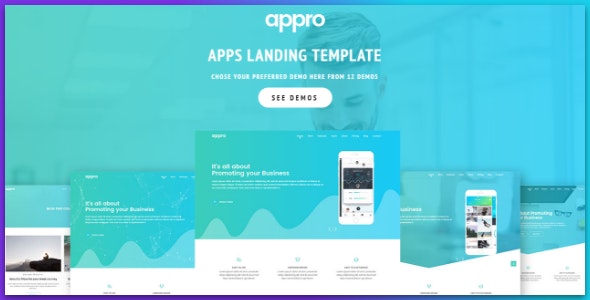App Landing Page by QuomodoTheme