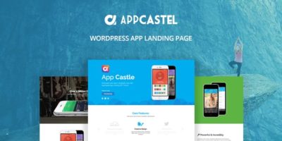 AppCastle - WordPress App Landing Page by ShapedTheme