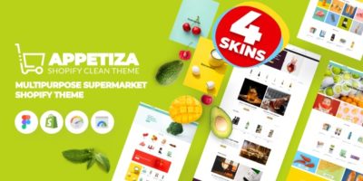 Appetiza - Supermarket Shopify Theme - Online Grocery Shop and Delivery by ZEMEZ