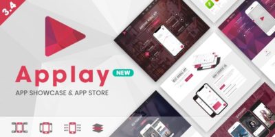 Applay - WordPress App Showcase & App Store Theme by leafcolor