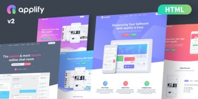 Applify - App Landing Page HTML by Codeytech