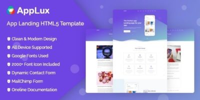 Applux - App Landing Template by ThemeCTG