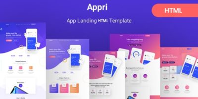 Appri - App Landing HTML5 Template by Theme_Pure