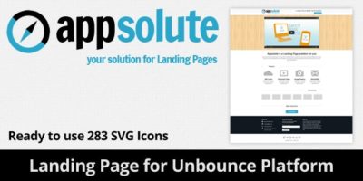 Appsolute - Landing Page for Unbounce by tinyamasisurum0