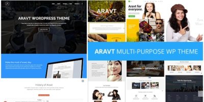 Aravt - Creative MultiPurpose Theme by themeton