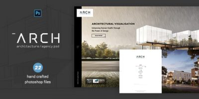 Arch - Architecture & Agency PSD by IgnitionThemes