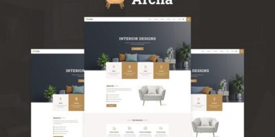 Archa - Interior Design & Architecture Elementor Template Kit by MeemCode