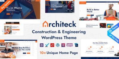Architeck - Construction WordPress Theme by peacefuldesign