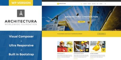 Architectura - Construction & Building WP Theme by WPmines