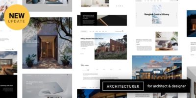 Architecturer WordPress for Interior Designer by ThemeGoods