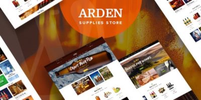 Arden - Brewery & Pub WordPress Theme by themelexus