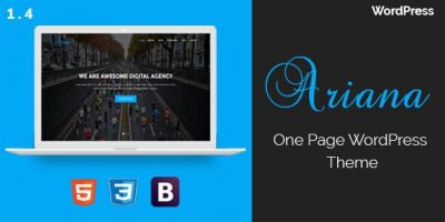 Ariana - Digital Agency WordPress Theme by themes_mountain