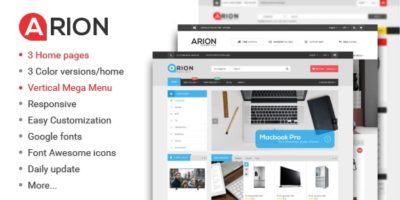 Arion - Responsive Multi-purpose WordPress Theme by Lionthemes88
