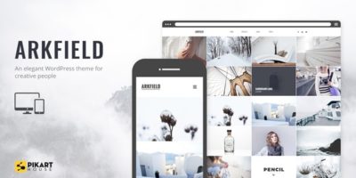 Arkfield - An Elegant Portfolio WordPress Theme by PikartHouse