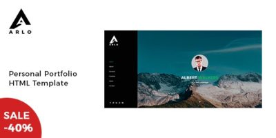 Arlo - Personal Portfolio Template by Marketify