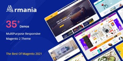 Armania - MultiPurpose Responsive Magento 2 Theme by MageBlueskytech