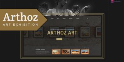 Arthoz - Art Exhibition Elementor Template kit by Rometheme