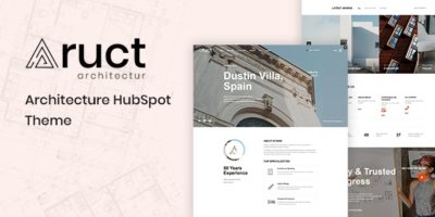 Aruct - Architecture HubSpot Theme by 99Shopify