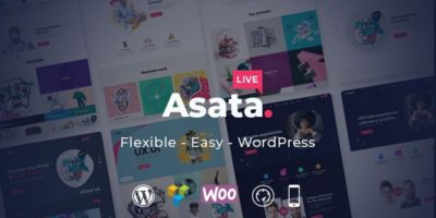 Asata - Responsive Multi-Purpose WordPress Theme by Bearsthemes