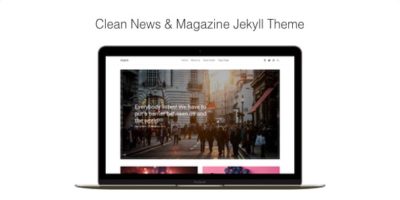 Aspire - Clean News & Magazine Jekyll Theme by aspirethemes