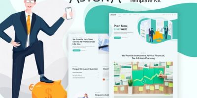 Astonia - Business Consulting Elementor Template Kit by deTheme