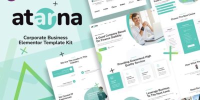 Atarna - Corporate Business Elementor Template Kit by deTheme