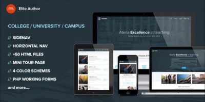 Atena - College and University template by Ansonika