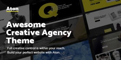 Aton - Modern Creative Design Agency Theme by Select-Themes