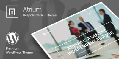 Atrium - Finance Consulting Advisor WordPress Theme by QuanticaLabs
