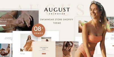 August - Multipurpose Shopify Theme by shopifytemplate