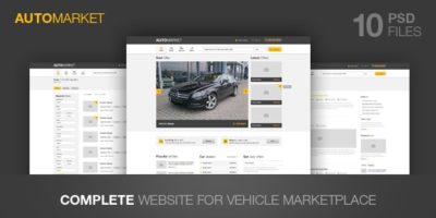 AutoMarket - Vehicle Marketplace by ClaPat