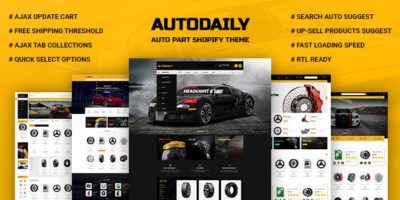 Autodaily - Auto Parts & Car Accessories Store Shopify Theme by Nova-Creative