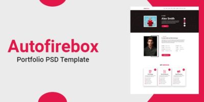 Autofirebox - Portfolio PSD Template by autofirebox