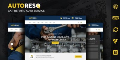 Autoresq - Car Repair WordPress Theme by zoutula