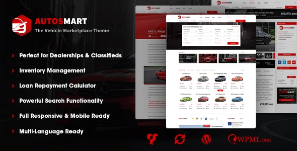 AutosMart - Automotive Car Dealer WordPress Theme by CMSSuperHeroes