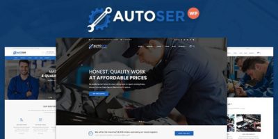 Autoser - Car Repair and Auto Service WordPress Theme by OceanThemes