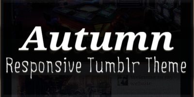 Autumn - Responsive Tumblr Theme by adraft