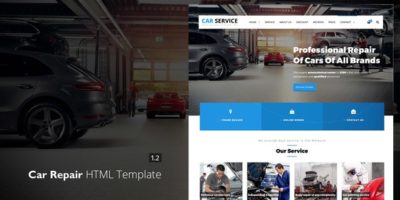 Avados - Car Repair HTML template by Number_One