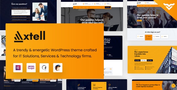 Axtell - IT Solutions WordPress Theme by VictorThemes
