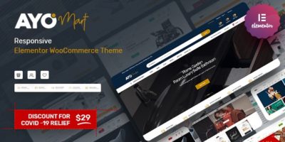 Ayo - Responsive Elementor WooCommerce Theme by Lionthemes88