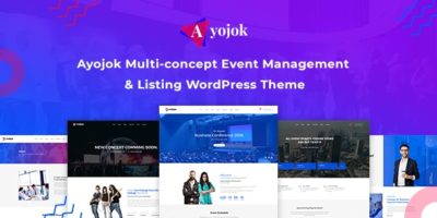 Ayojok - Event WordPress Theme by HasTech