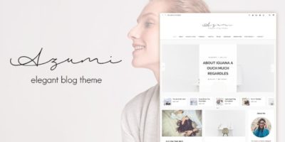 Azumi - Elegant Blog Theme by alithemes
