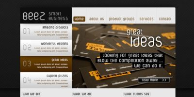 BEEZ - smart business website template by PinkOliv