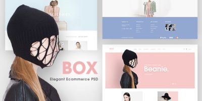 BOX - Elegant Ecommerce PSD Templates by kidesigner