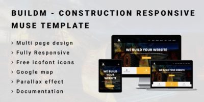 BUILDM - Construction Responsive Muse Template by AwesomeThemez