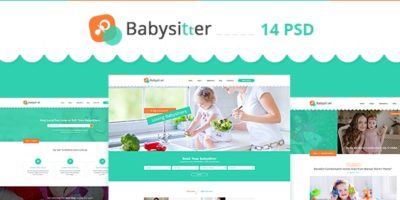 Babysitter - Directory Portal PSD Template by diadea3007