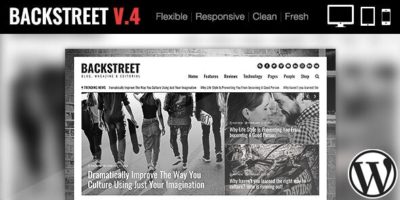 Backstreet - Blog & Magazine Theme by WPGalaxy