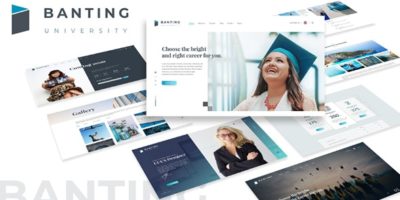 Banting University - Educational Site Template by zwintheme