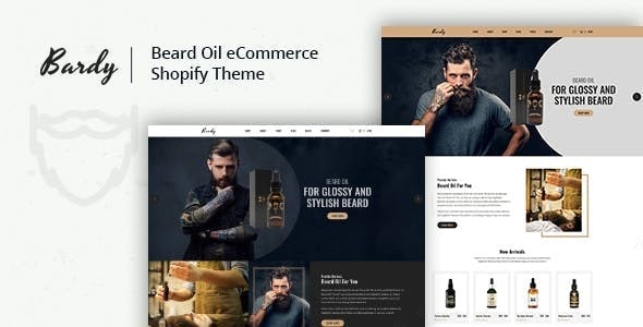 Bardy - Beard Oil Shopify Theme by codecarnival